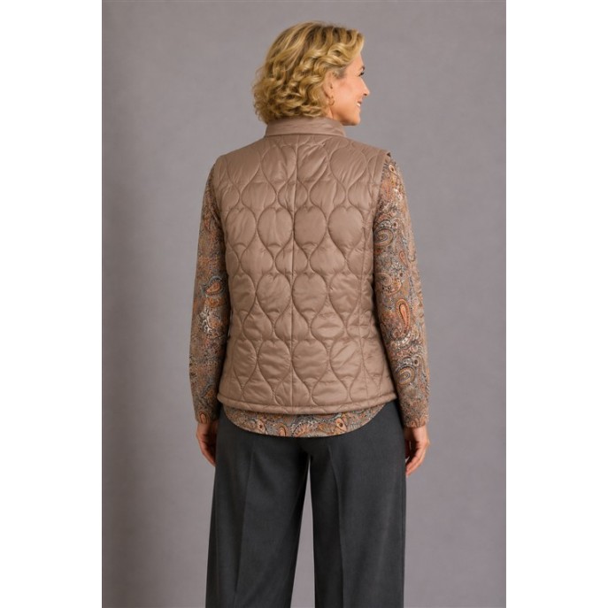 Micha Bodywarmer 106310 hartjes Nougat Micha Bodywarmer 106310 hartjes Nougat